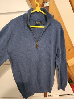 Quarter zip top up sweater