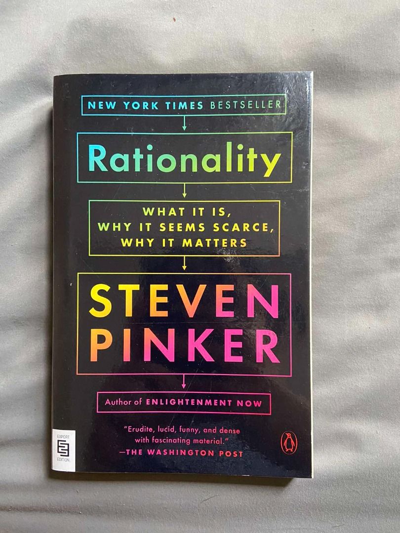 RATIONALITY - STEVEN PINKER (Category: Textbooks) located in Taguig. Submitted by grayf0x (Listing ID 1283690393, Image 1). Description: .