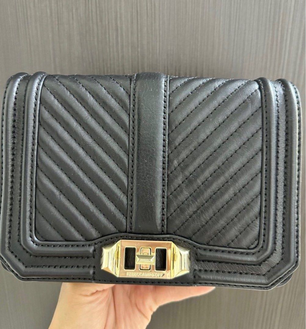 Rebecca minkoff small best sale love leather crossbody
