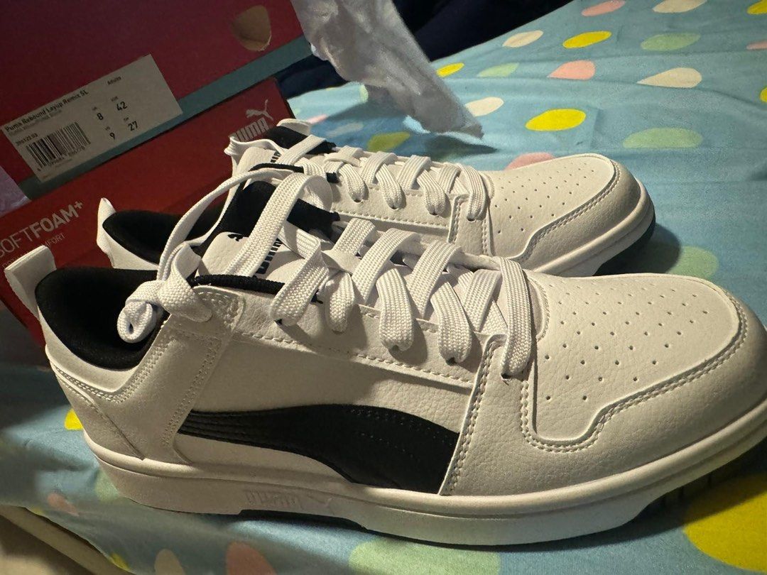 Rebound Layup Remix SL Black White Men s Fashion Footwear