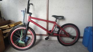 Red BMX Bike Bicycle