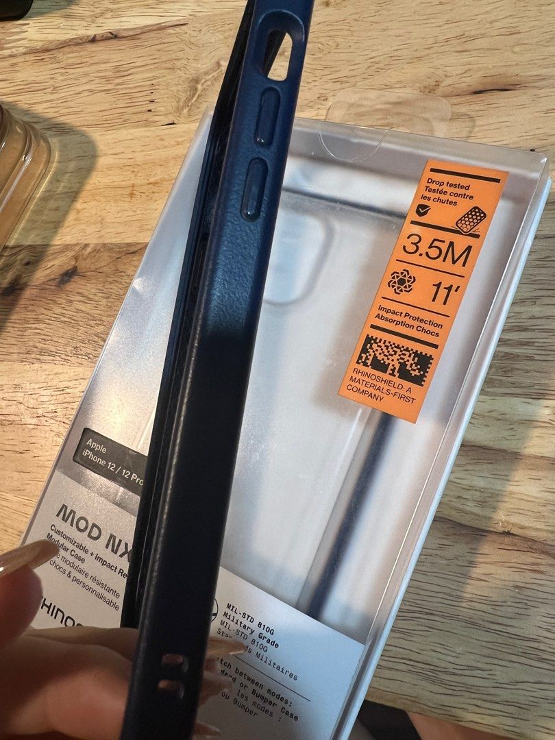 RHINOSHIELD for IPHONE 12 PRO (Category: Cases & Sleeves) located in Manila. Submitted by prelovedbyjlc (Listing ID 1283706717, Image 2). Description: .