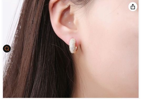 Girls huggie earrings cheap