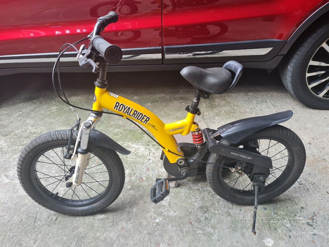 royal baby bike (Category: Bicycles) located in Quezon City. Submitted by abrick (Listing ID 1283698522, Image 2). Description: preloved bikes size 16 and 12 4000 each 7000 both loc qc mindanao ave.