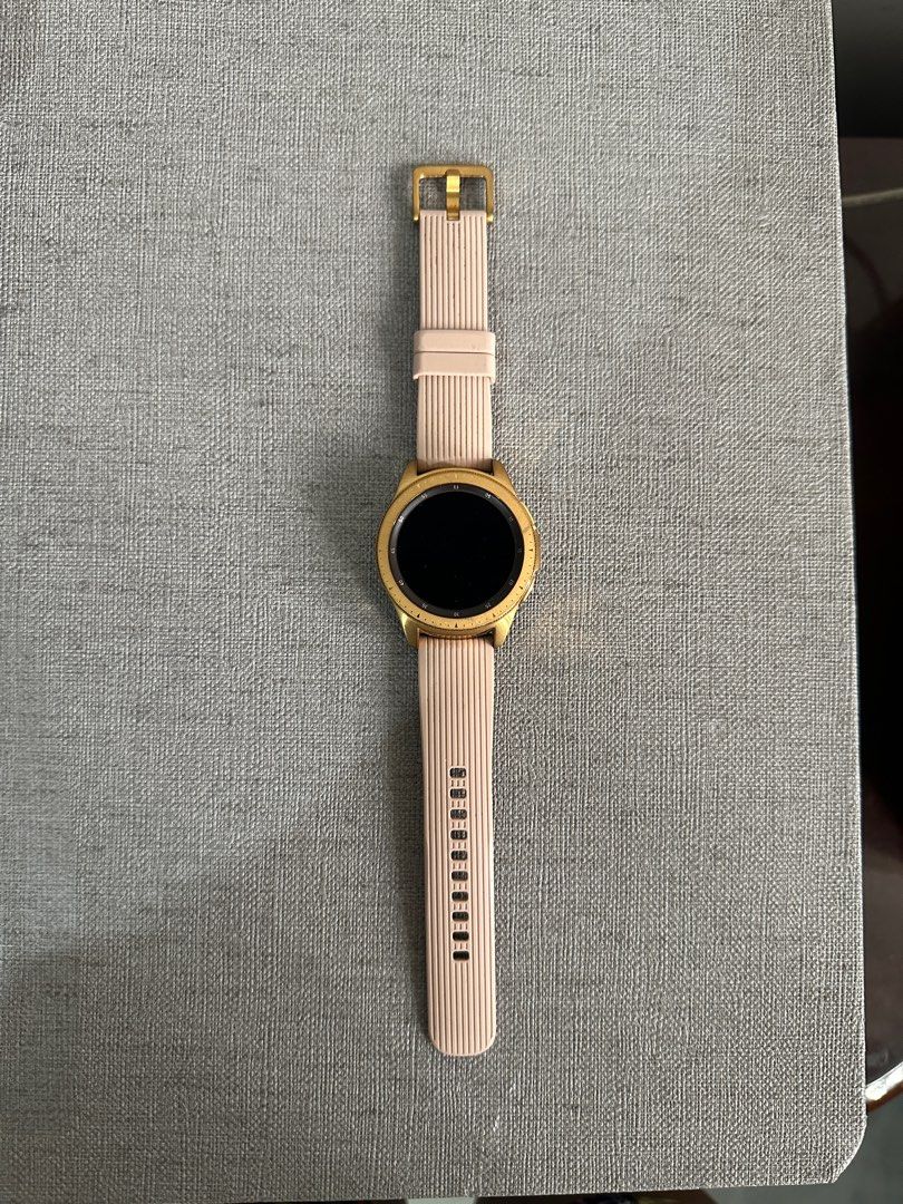 Samsung Galaxy Watch 42mm Rose Gold Mobile Phones Gadgets Wearables Smart Watches on Carousell