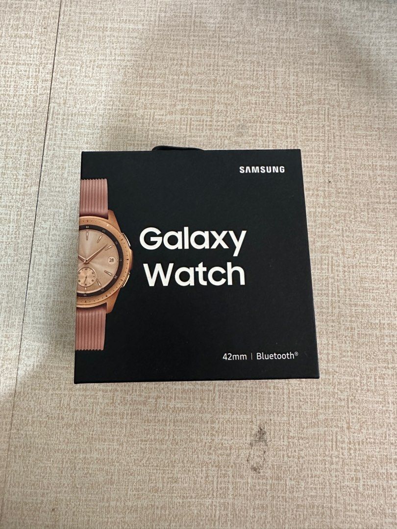 Samsung Galaxy Watch 42mm Rose Gold Mobile Phones Gadgets Wearables Smart Watches on Carousell
