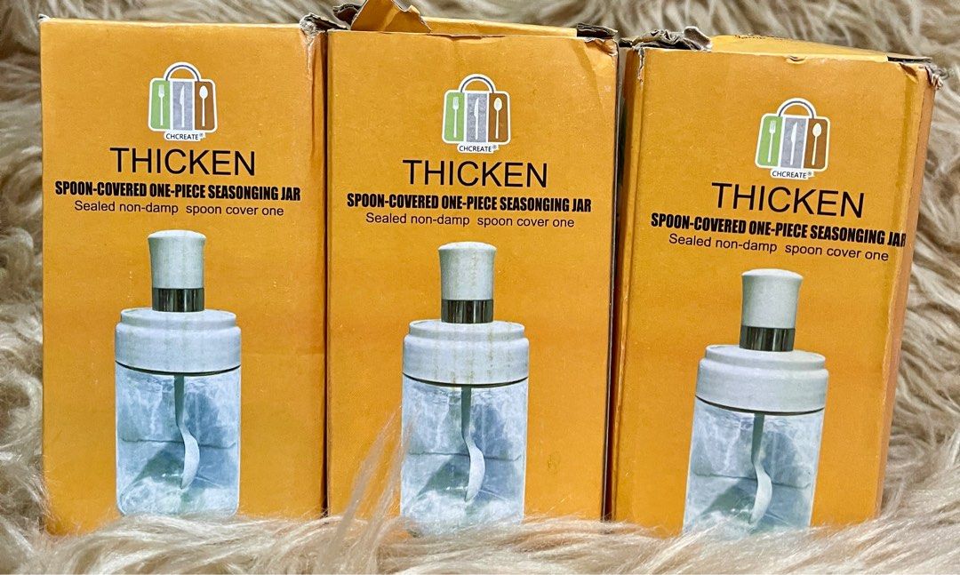 Seasoning Jar - 3pcs Php 200 (Category: Spice & Seasoning) located in Quezon City. Submitted by kryshnanzyanna (Listing ID 1283761717, Image 1). Description: Seasoning Jar - 3pcs Php 200.