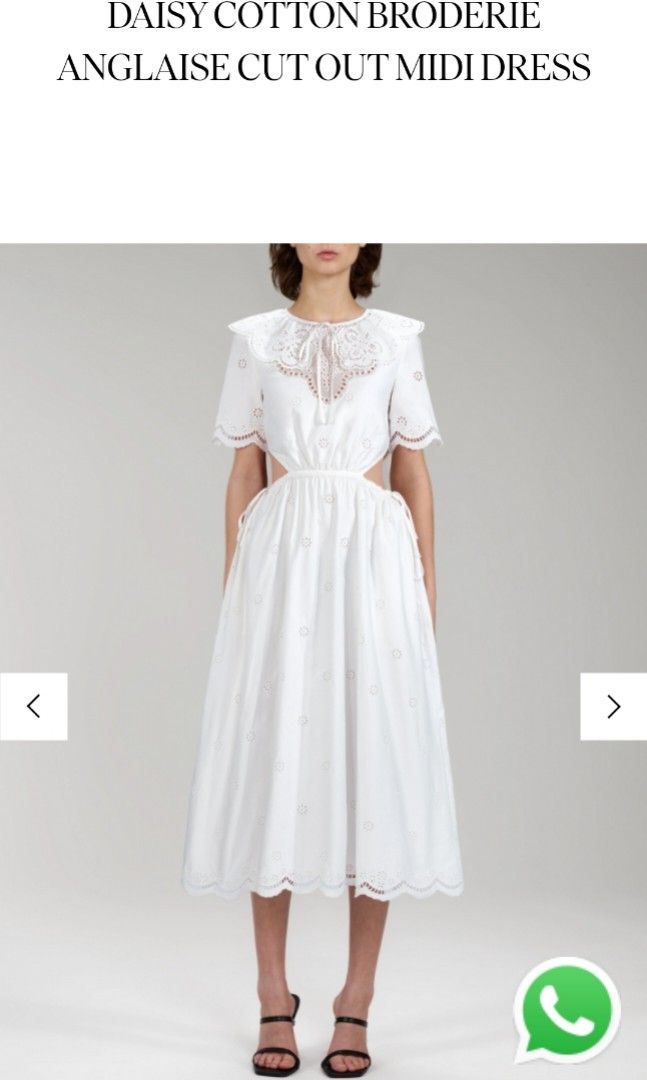 Daisy broderie dress hotsell