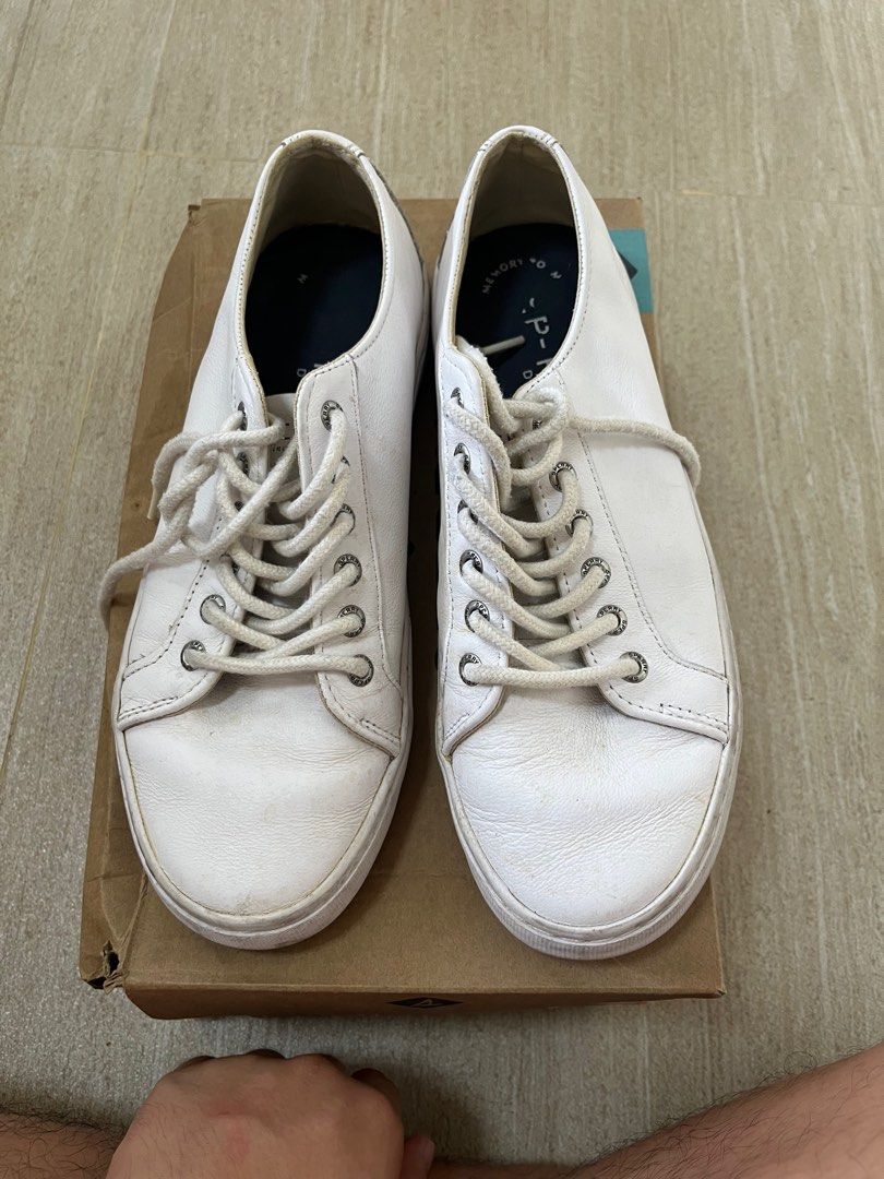 Sperry Cutter LTT LEATHER WHITE