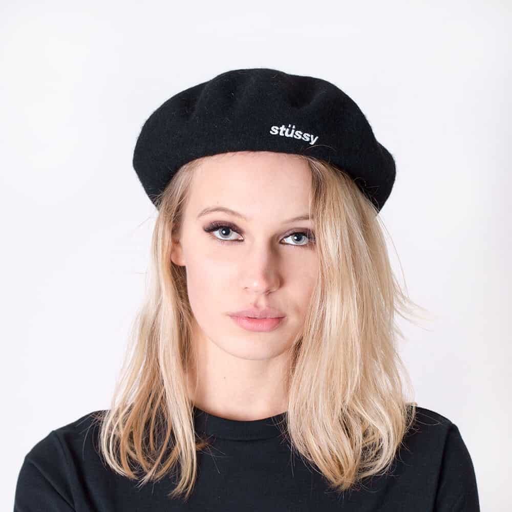 Stussy cheap beret hat
