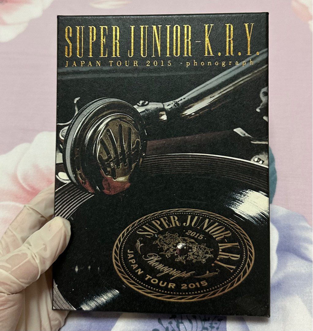 ストア 【】SUPER JUNIOR-K.R.Y. JAPAN TOUR 2015 ~phonograph~ [DVD