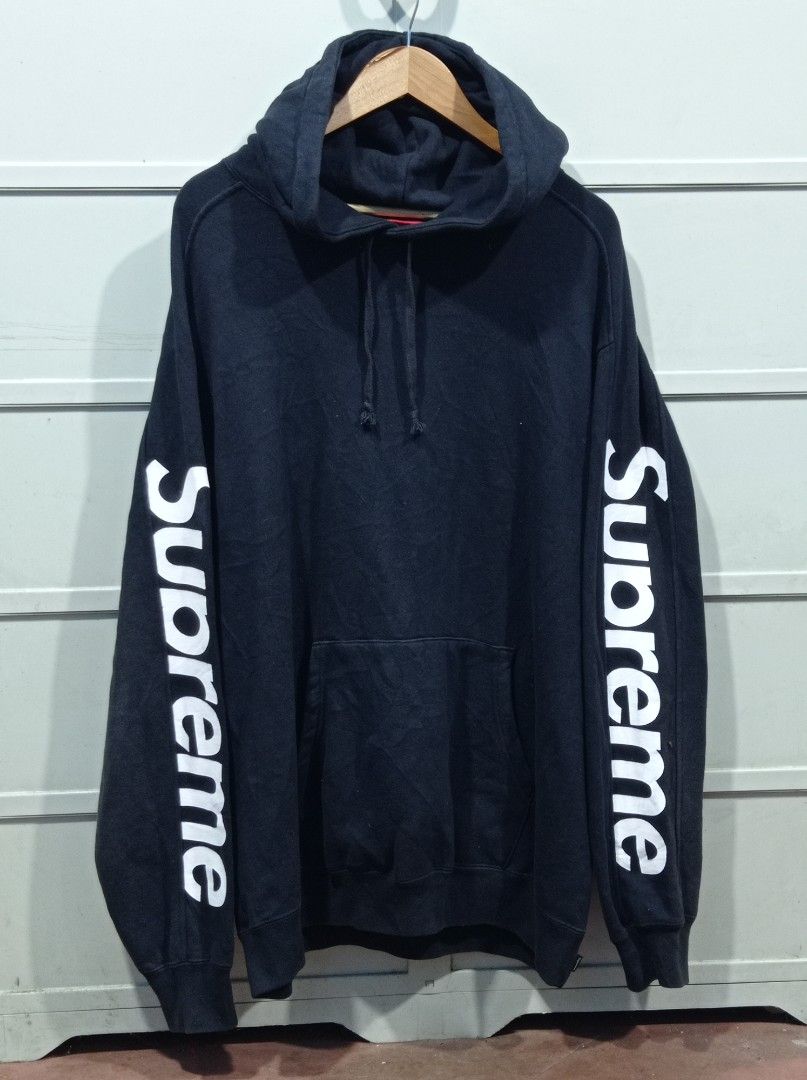 Supreme side logo hoodie 2025
