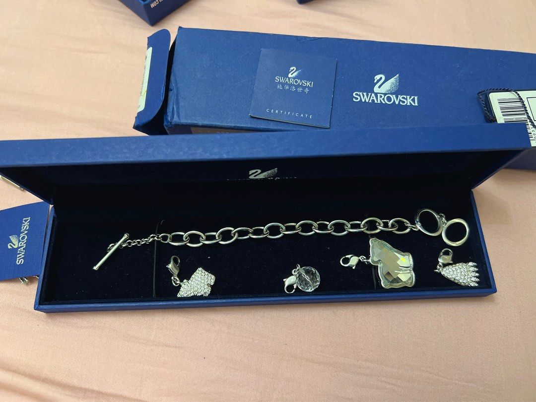 Swarovski Polar Bear Bracelet 18cm
