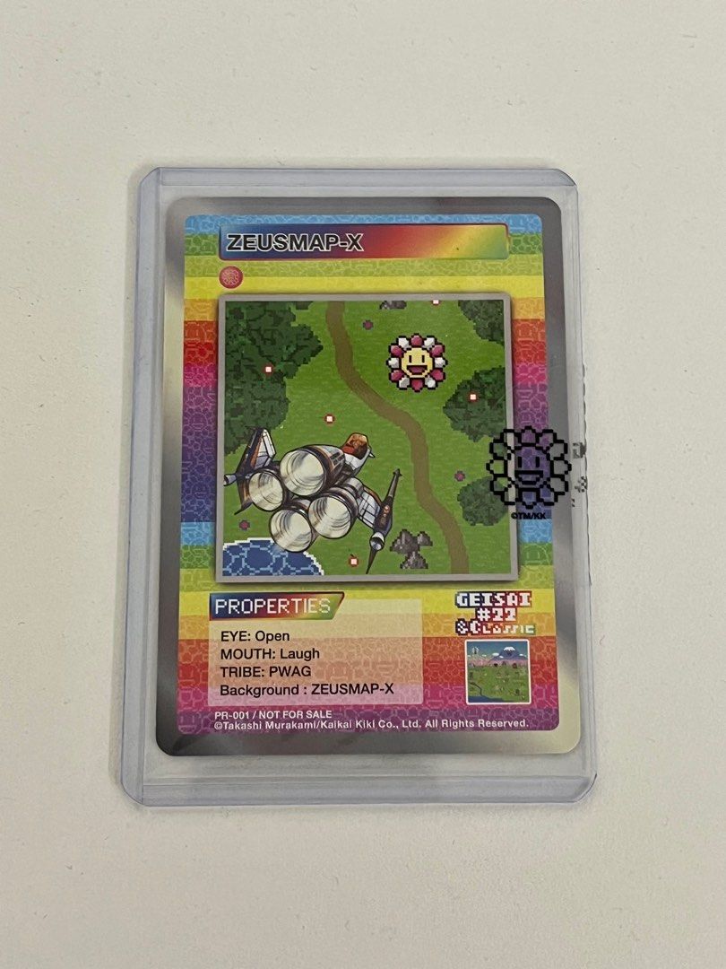 Zeusmap-X PR-001 Murakami Flowers Trading Card Geisai #22