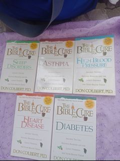The Bible cure by Don Colbert M.D Lot of 5  books