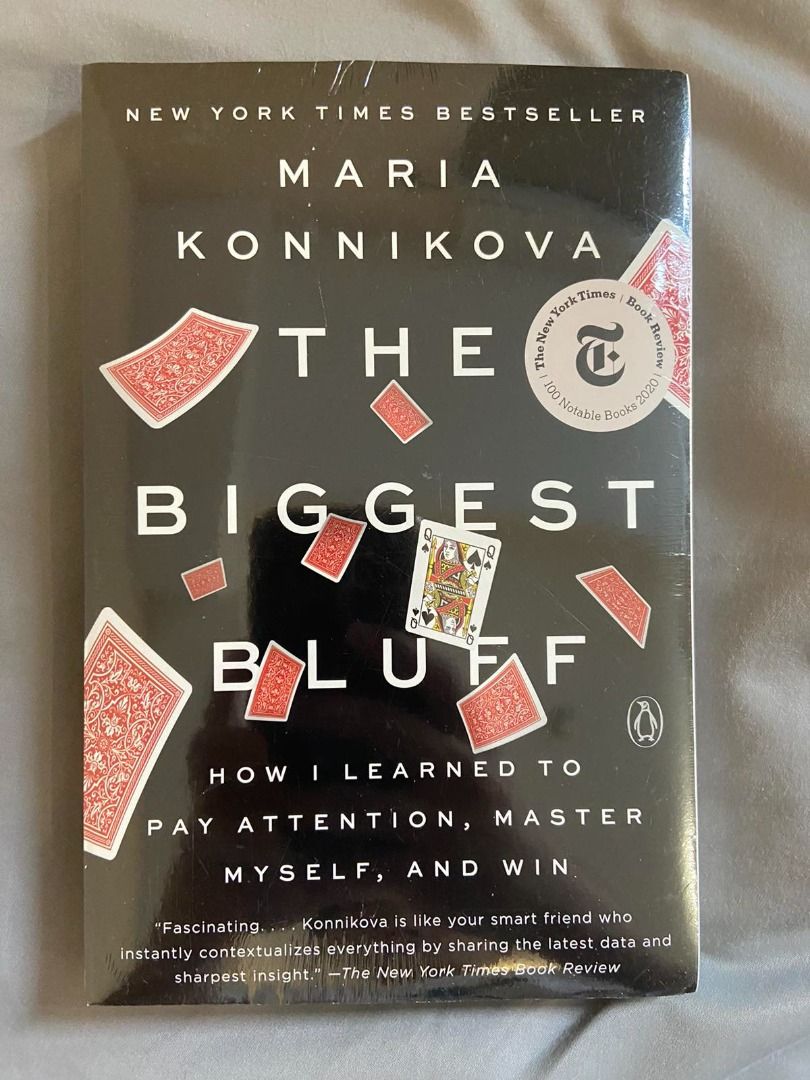 THE BIGGEST BLUFF - MARIA KONNIKOVA (Category: Storybooks) located in Taguig. Submitted by grayf0x (Listing ID 1283684364, Image 1). Description: .