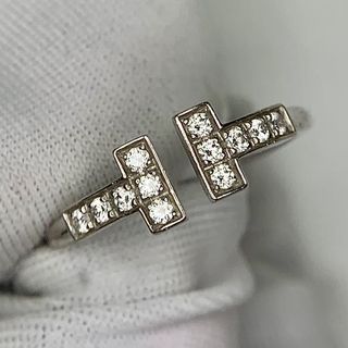 Tomei white outlet gold ring