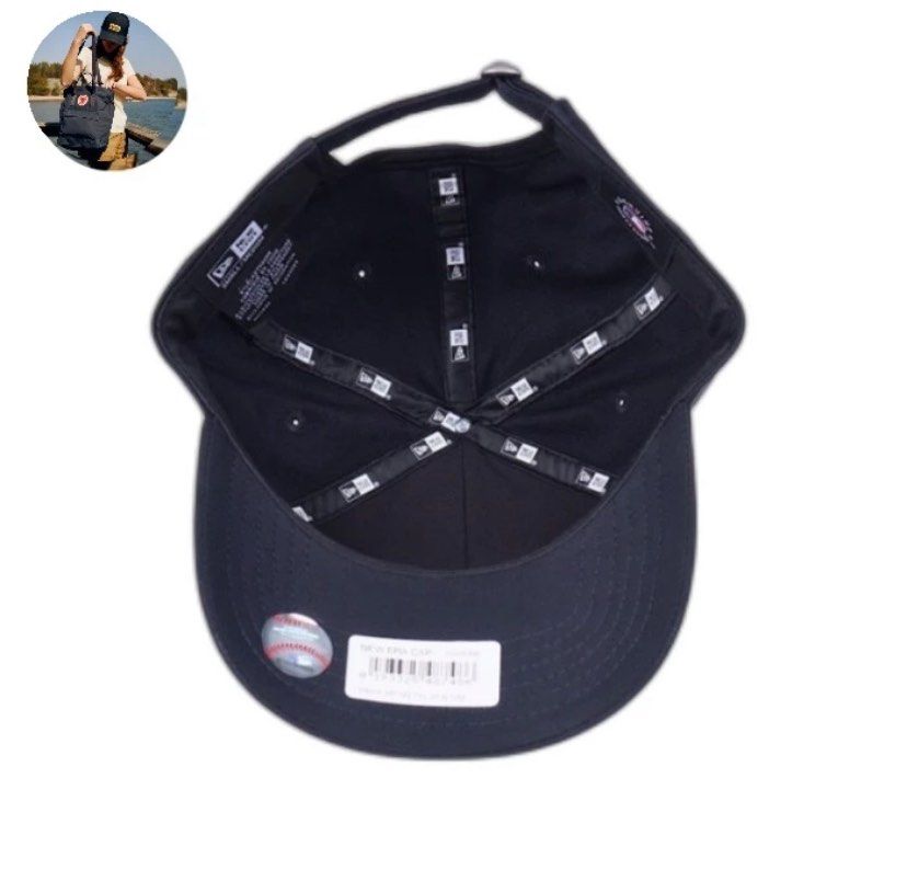 Topi New Era Original 940KF 9Forty K Frame NY Yankees Black white Outline Fesyen Pria Aksesoris Topi di Carousell