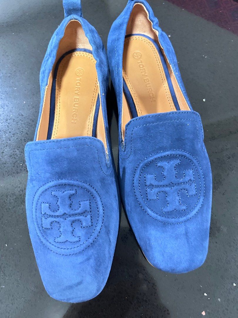 Tory burch loafer perfect navy Women s Fashion Footwear Loafers
