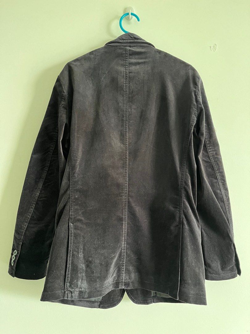 Uniqlo velvet jacket cheap