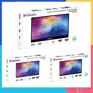 🌟門市全新行貨🌟Verbatim 便攜式觸控螢幕顯示器 (14”/ 15.6” / 17.3” 唔同價錢) FHD 1080p 即插即用 相容於多種裝置系統  筆記型電腦便攜式顯示器 2年保養 49591 / 49592 / 4959364236912548227110