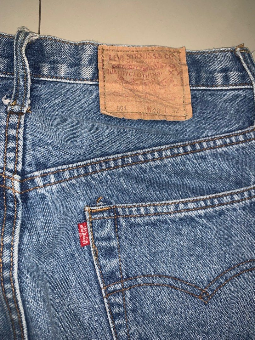 Vintage button fly levis top