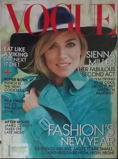 Vogue (US) - Sienna Miller (January 2015)