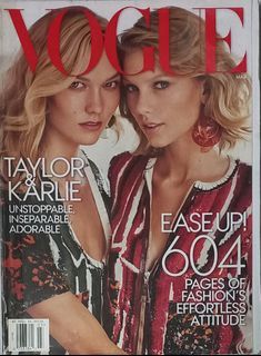 Vogue (US) - Taylor Swift & Karlie Kloss (March 2015)