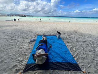 WATERPROOF MAT FOR SALE! GREAT FOR CAMPING, BEACH, PICNIC, TENT, ETC.