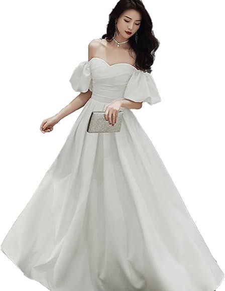 sachin and babi light blue dress Elegant and Simple Wedding Dresses for Civil Weddings main image 1