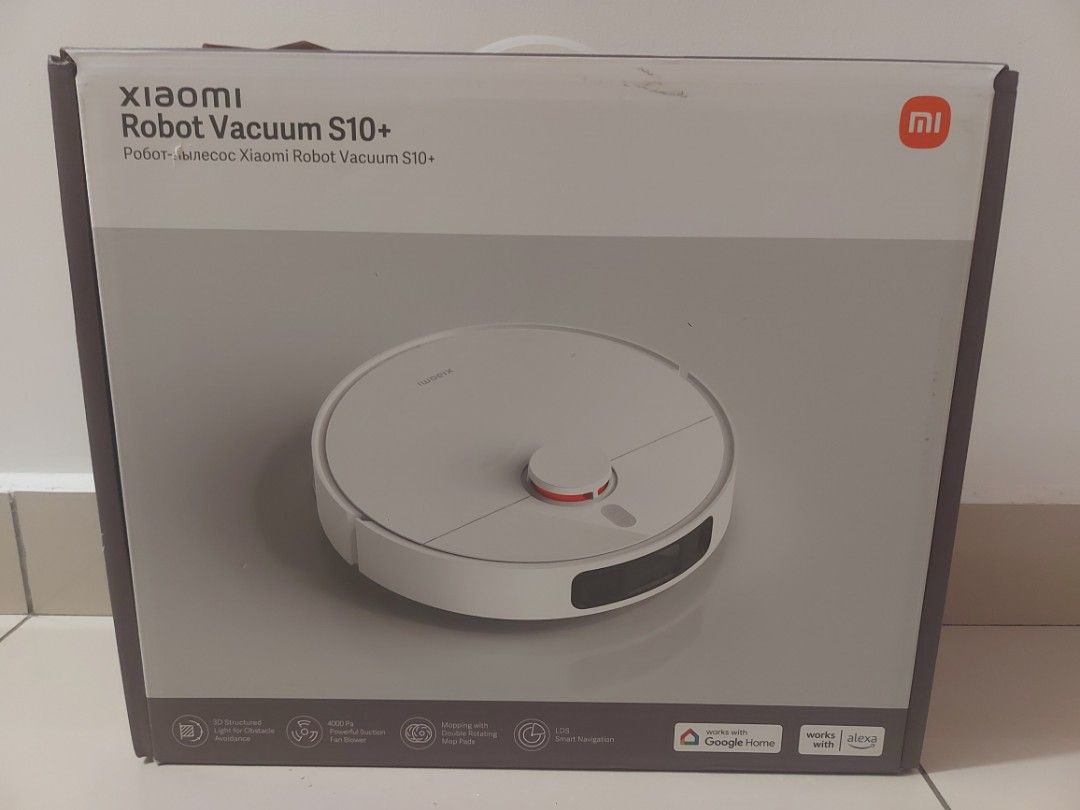 XIAOMI Robot Vacuum S10 3D obstacles avoidance AI Technology