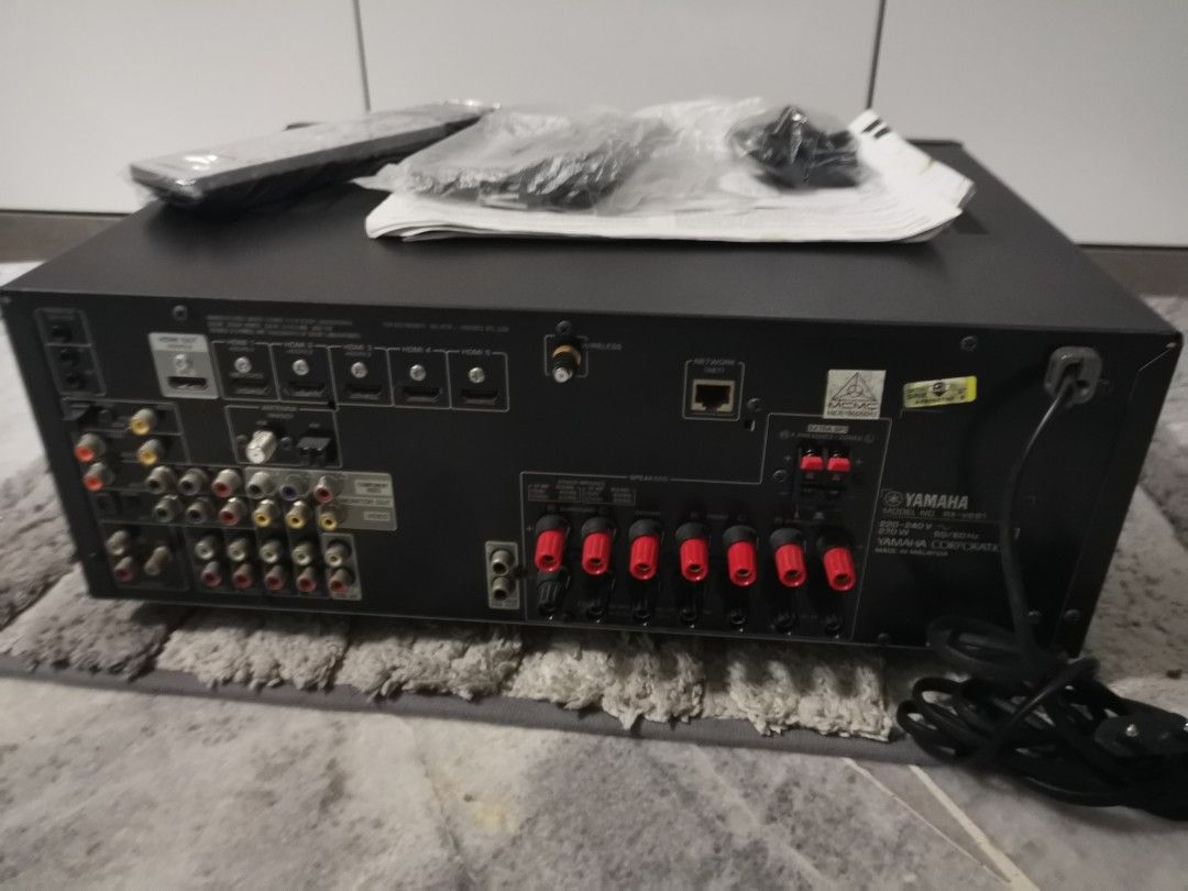 Yamaha RXV681 7.2 Atmos AVR, Audio, Soundbars, Speakers & Amplifiers