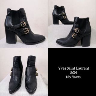 Yves saint 2024 laurent boots sale