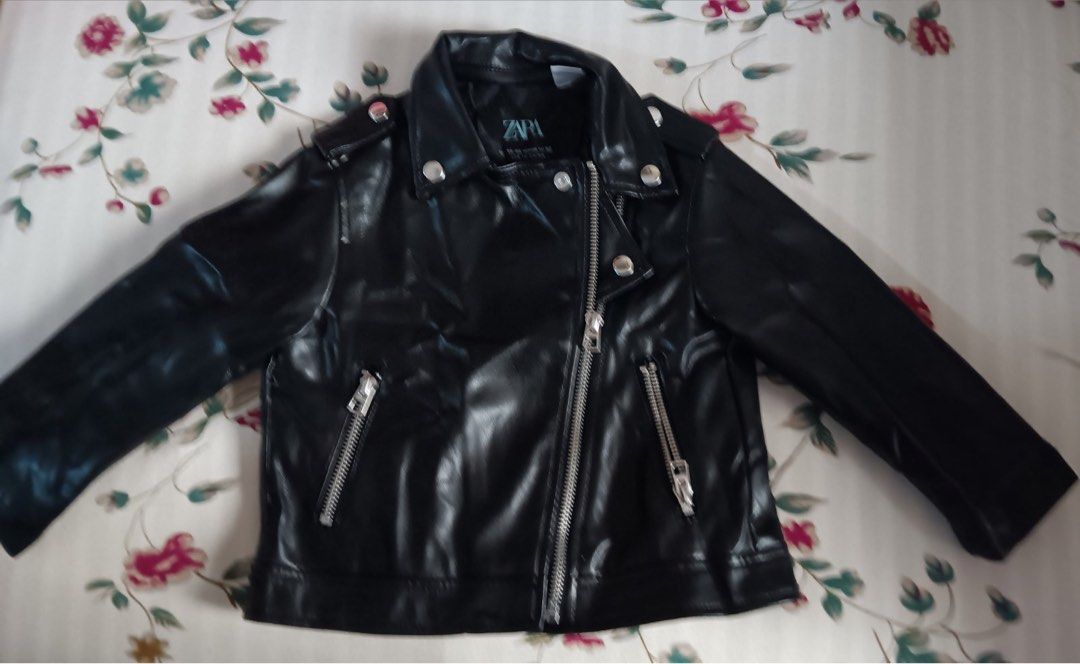 Zara baby outlet leather jacket