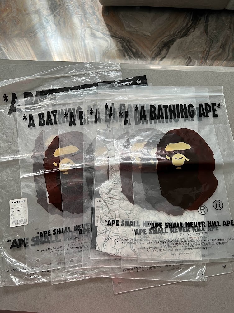 Fake bape on sale bag