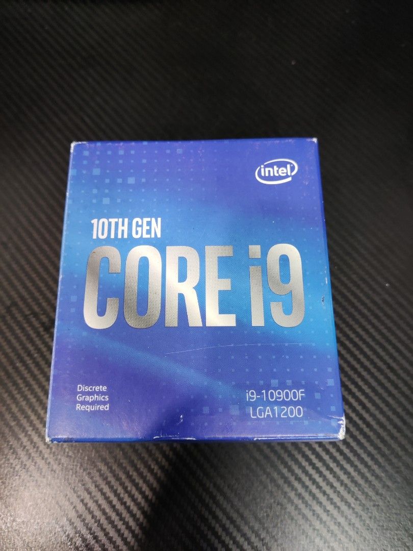 Intel Core i9-10900F 桌上型電腦處理器 10 核心 , 電腦及科技產品, 電腦在旋轉拍賣