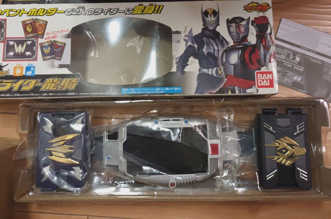 S.H.Figuarts 真骨彫 仮面ライダーカイザ 龍騎夜騎變身腰帶, 玩具收藏品, 偶像周邊, 日系周邊- Carousell