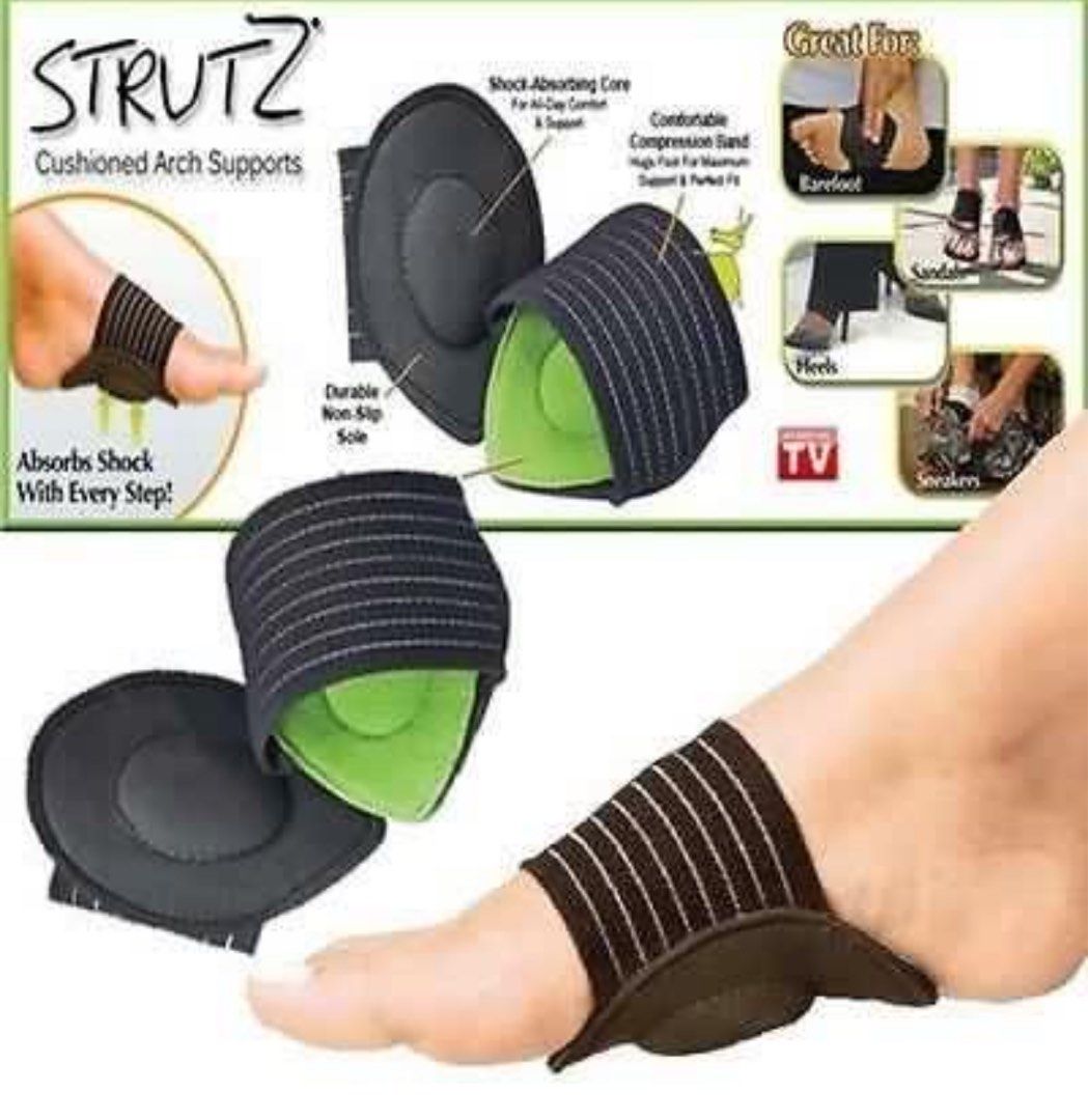 Aero cushion plantar fasciitis top arch supports