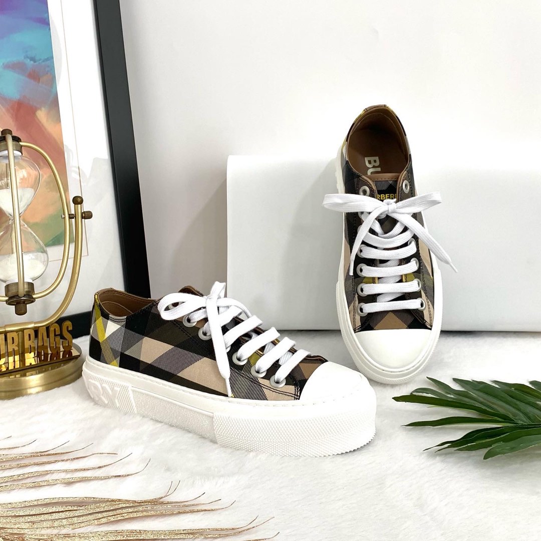 Burberry platform sneakers sales