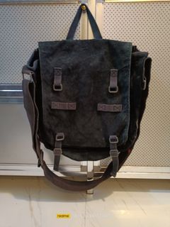 💯 IZZUE Genuine leather Cross body messenger bag
