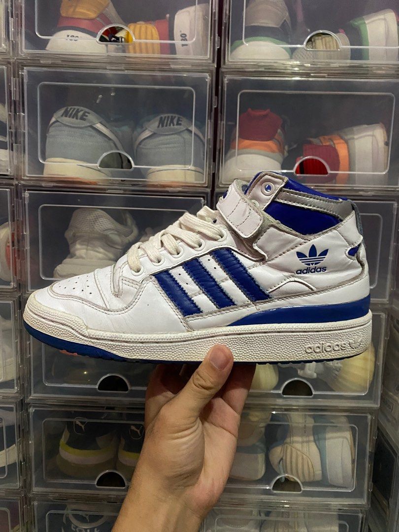 Adidas Forum Mid Cut Men s Fashion Footwear Sneakers on Carousell
