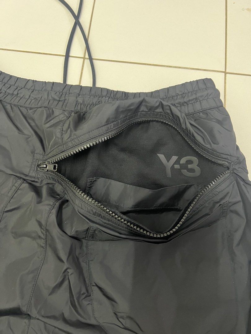 Adidas Y-3 Men Nylon Mix Track Pants (black)