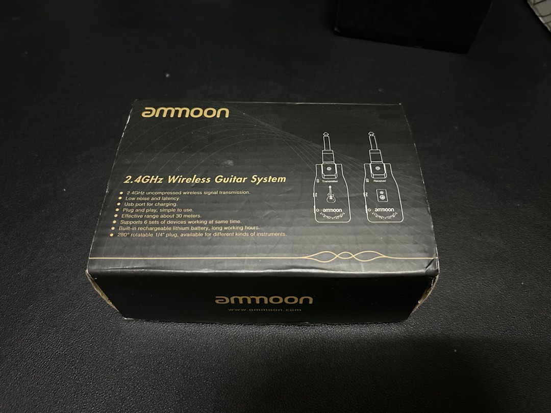 Ammoon 2.4 ghz wireless hot sale guitar system
