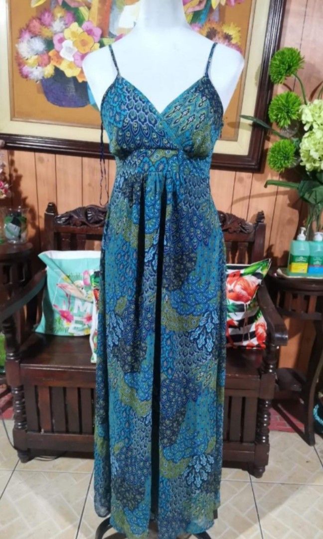 APT.9 FLORAL MAXI LONG DRESS Women s Fashion Dresses Sets Dresses on Carousell