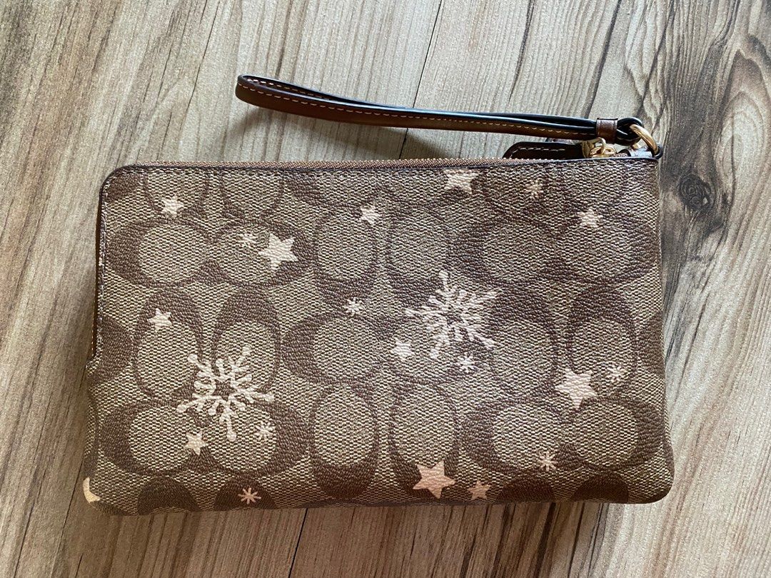 Coach 2 zipper wallet online