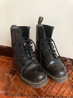 Authentic Dr. Martens Smooth Black Boots
