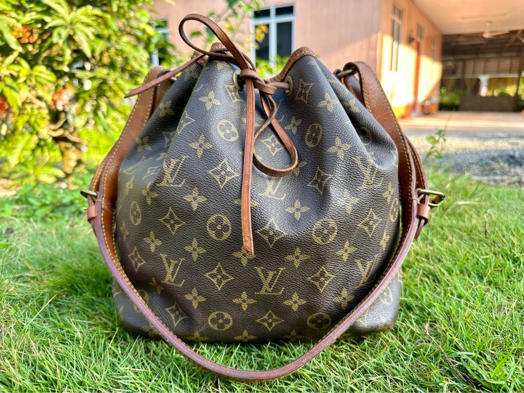 Drawstring louis vuitton shop bag