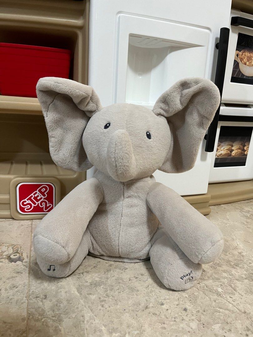 Baby gund peek store a boo elephant