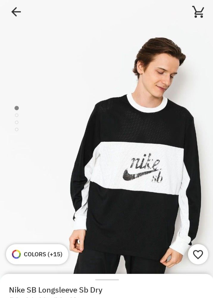 Baju tshirt nike sb skateboarding shirt mesh long sleeve