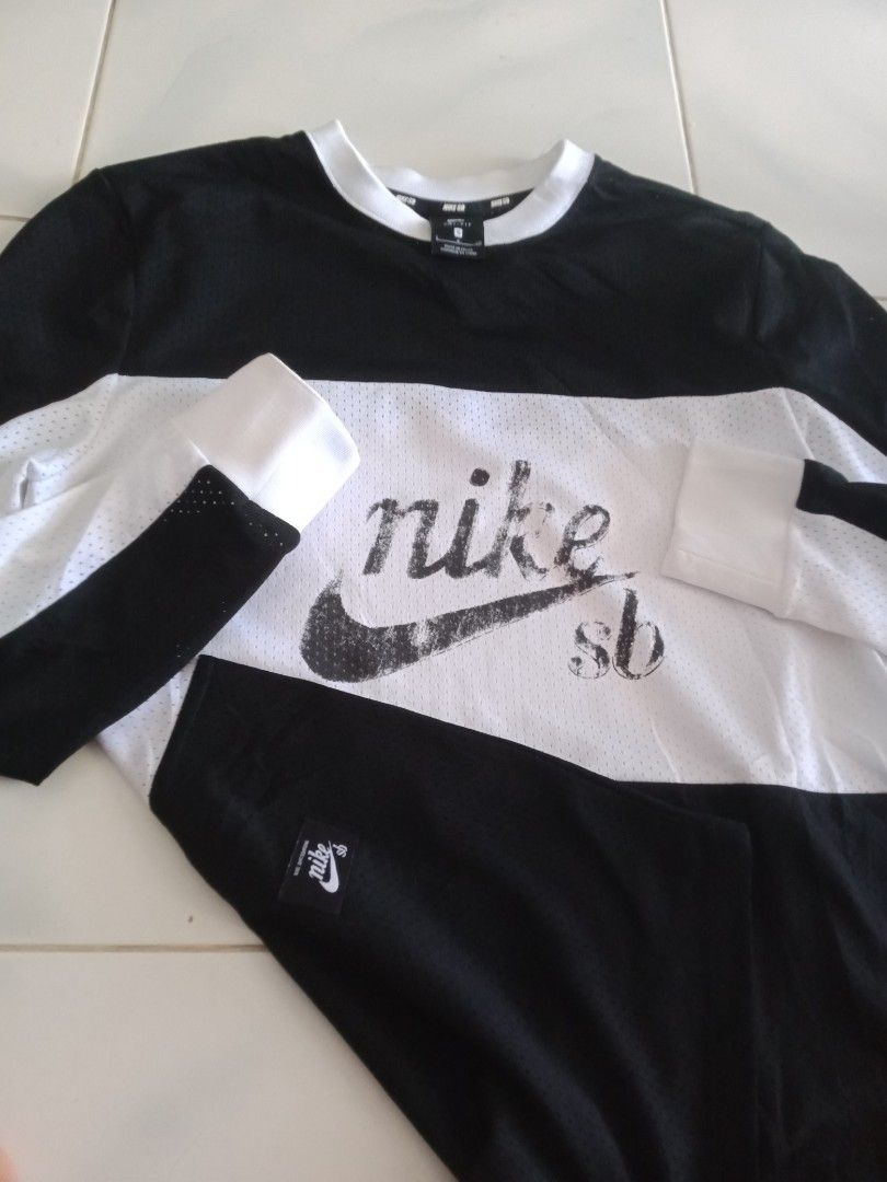 Nike sb mesh long sleeve deals